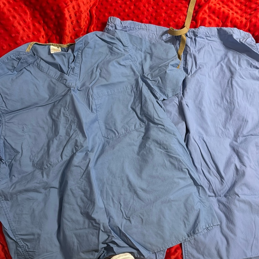 Standard Unisex Ceil Blue scrubs